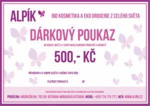 Dárkový poukaz 500,- Kč Alpík