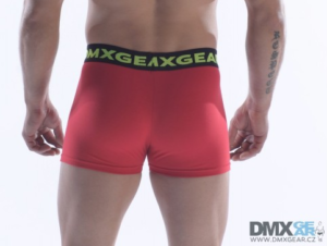 DMXGEAR PÁNSKÉ LUXUSNÍ ČERVENÉ BOXERKY ANATOMICALLY FIT BOXER 2 náhled