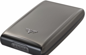 tadytuto-Pouzdro TRU VIRTU RAZOR Credit Card Case tmavě šedé Taupe Rock